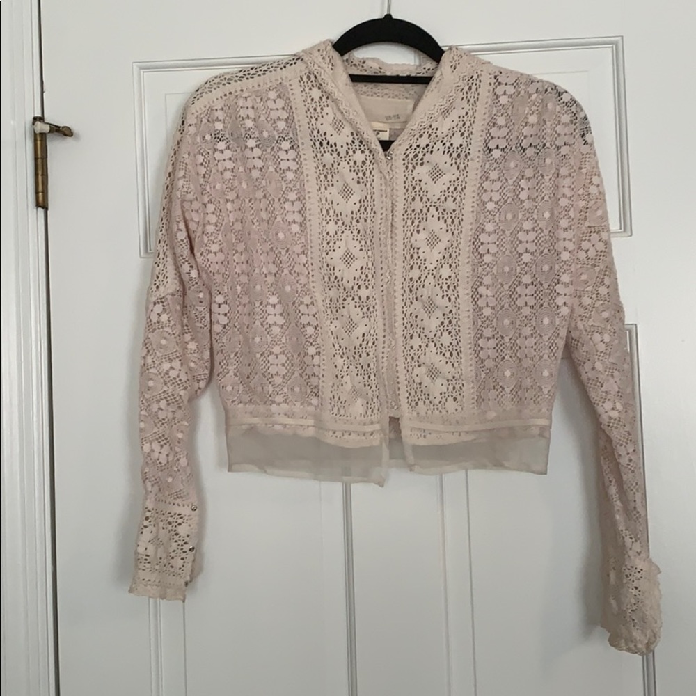 lace knit top